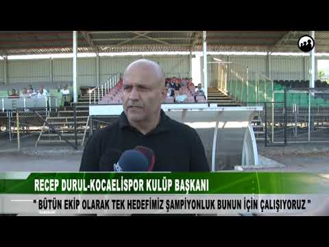 RECEP DURUL KOCAELİSPOR KULÜP BAŞKANI