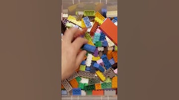 [ASMR] Sorting LEGO Colours: Red