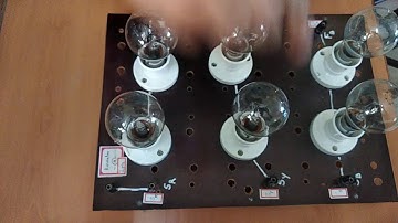 Experiment-5 || Relationship between Line & Phase quantities in Star & Delta Connected loads