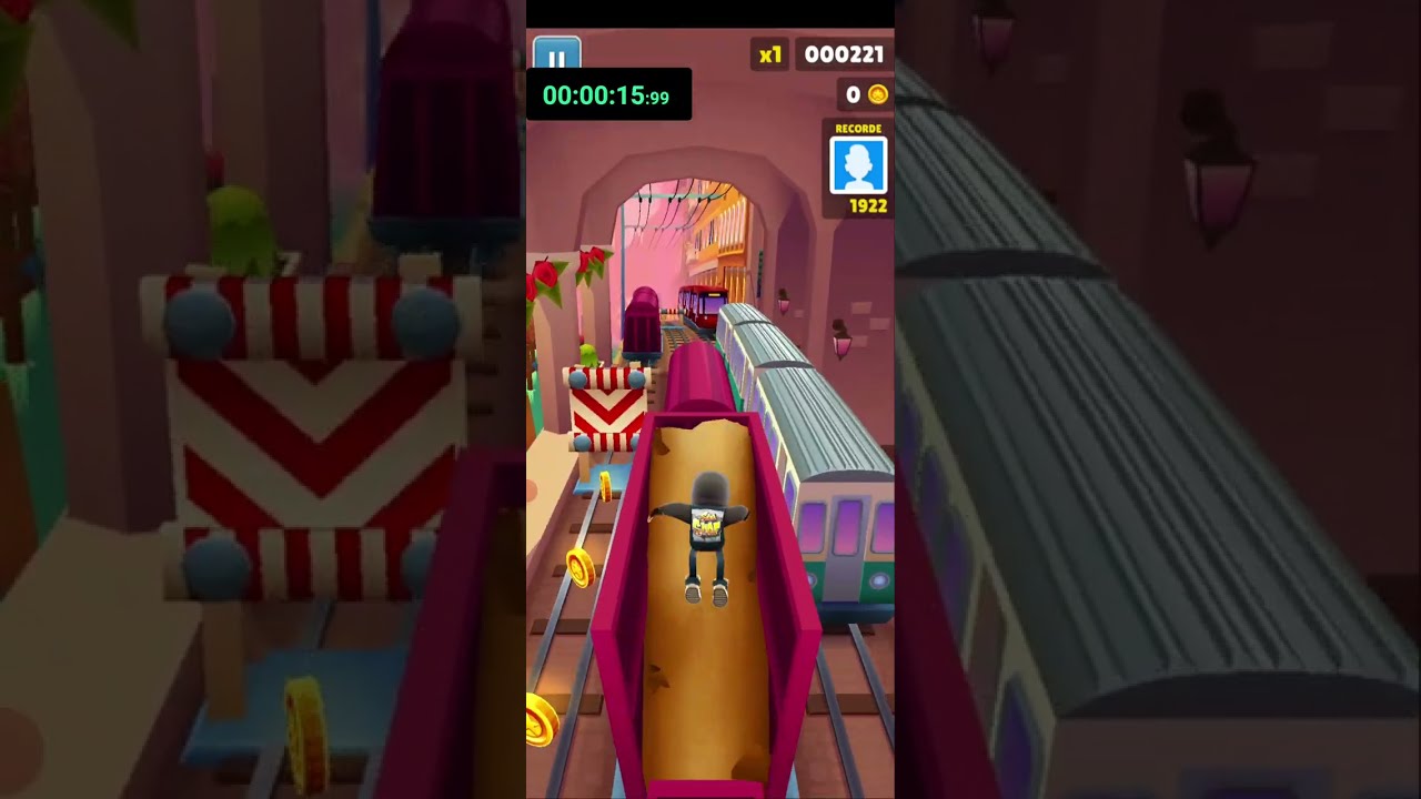 consegui bate 3:13 de no coins no subway surfers versão do naaag 1.99