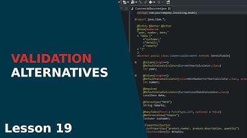 [EN] OpenXava: Validation alternatives
