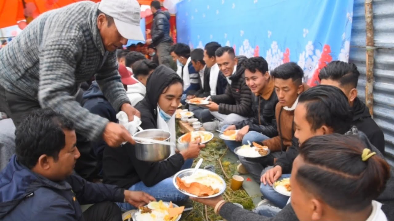 Hyolmo Wedding 2020 Tendup Weds Dolma Omu Traditional Rural Sherpa Culture Village Nepal.