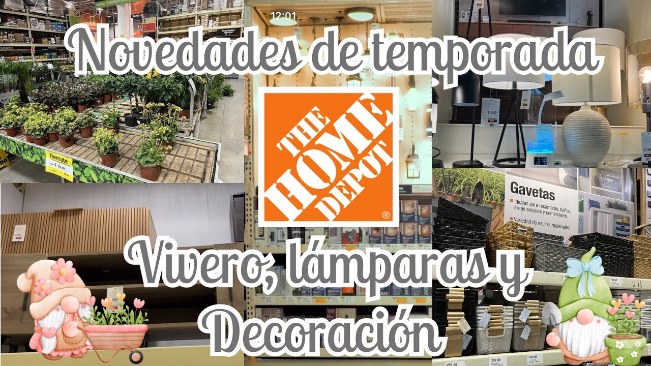 THE HOME DEPOT JARDINERÍA,ILUMINACIÓN Y MÁS🖼️🏠👩‍🌾