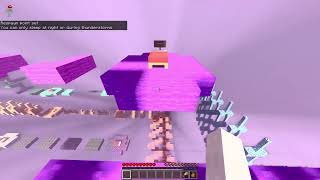 Minecraft Map: Bedrock Edition 304 ( Sky Athletics with all blocks appearing ) Part 2