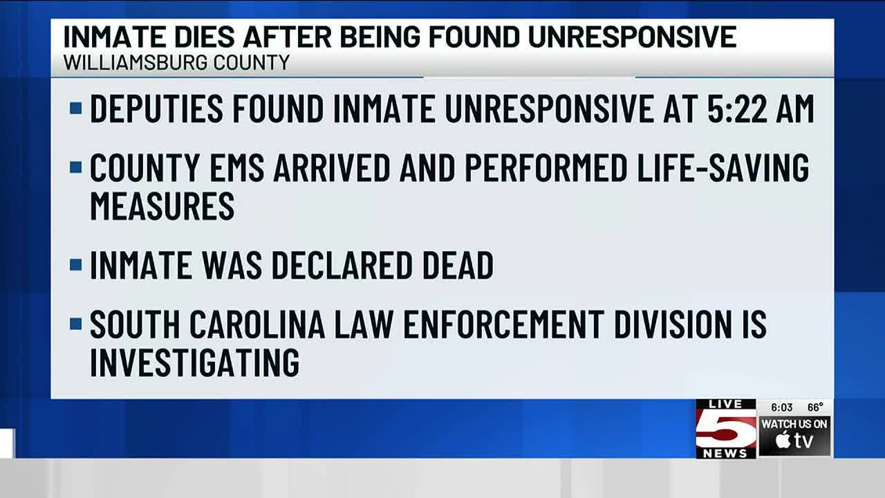 VIDEO: Detention center inmate dies after being found unresponsive ...