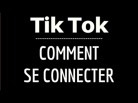 CONNEXION Tik Tok, comment se CONNECTER à son compte TikTok sur son TELEPHONE