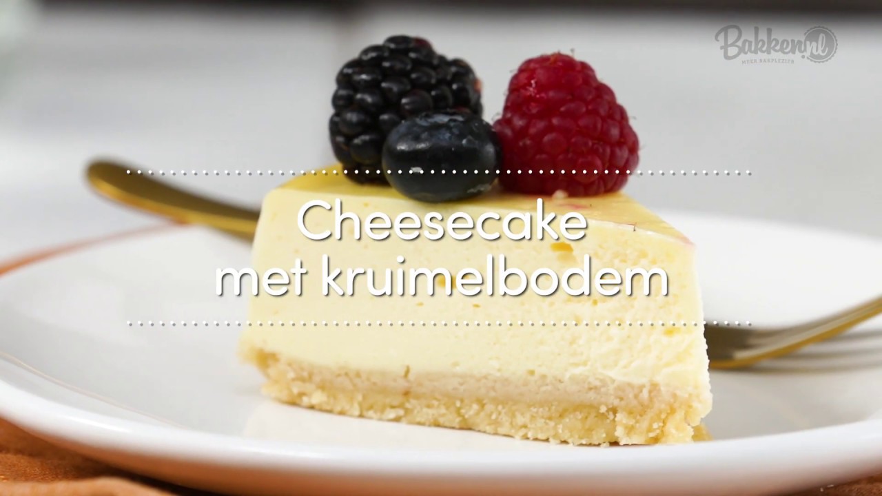 Cheesecake bakken - YouTube