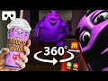 360° GRIMACE SHAKE HORROR in VR