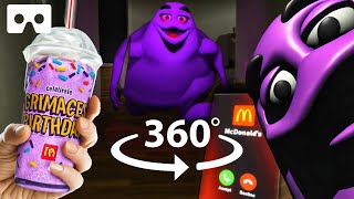 360° GRIMACE SHAKE HORROR in VR