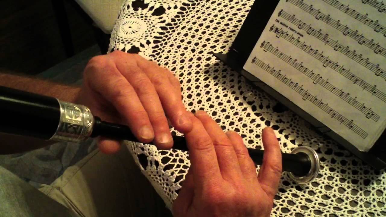 Bagpipe Lesson Marine Corp's Hymn line 2 YouTube