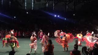 Orange shawl special @ NICE pow wow 2018 (1)