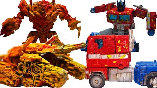 Transformers Leader Decepticons vs Autobots: OPTIMUS PRIME & MEGATRON - Tinjau Koleksi Mainan Baru