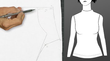 Drafting a Built-up Neckline for Knits