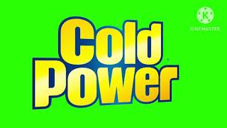 Cold Power Green Screen Croma Key Logo