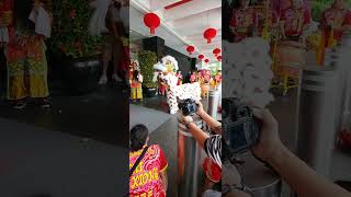 Lion dance at singapore (26 jan 2023)