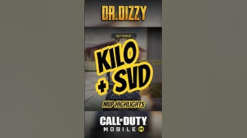 🔥 Triple Kill MVP using SVD + Kilo in #CODM! #COD #Mobile #codmobile #codm #gameplay #codm #gaming