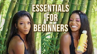 10 HAIR PRODUCTS FOR FRONTAL/CLOSURE INSTALL! *beginner essentials* (Canvas, Glue, Tweezers...)