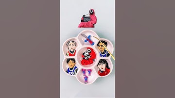 🎨Mixing Colors Inspired by Squid Game Season 3（Part 01)｜Satisfying Relaxing| ASMR Art#squidgame3