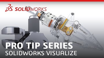 SOLIDWORKS Visualize Pro Tip Series - Episode 2