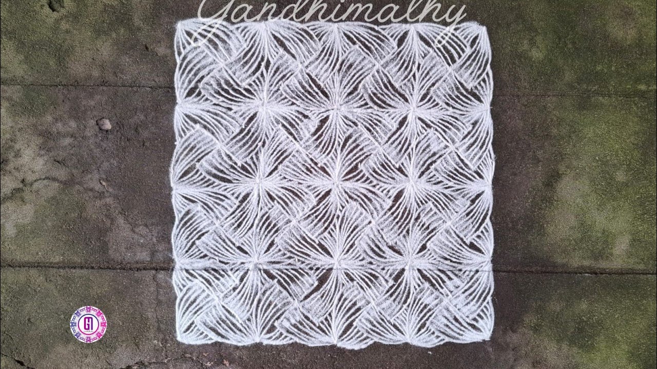 Unique Zentangle Pattern Kolam | Mesmerizing Rangoli Art for All ...