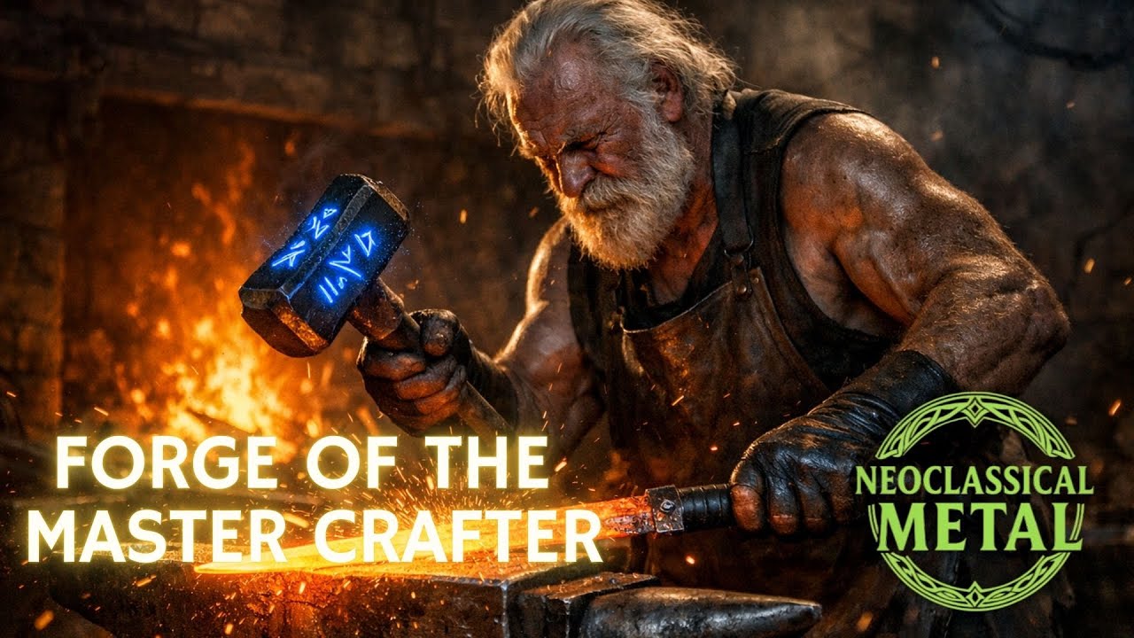 ⚒️🔥🎵 Forge of the Master Crafter | Epic Fantasy Instrumental | Legends of the Forge ⚒️🔥🎵