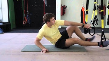 Video: TRX workout week 8 - Side plank with hip drop