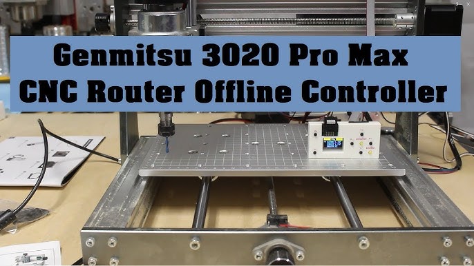 Genmitsu 3020-PRO MAX CNC Router Kit, for Metal & Wood Engraving