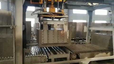 CLC foam concrete block machine
