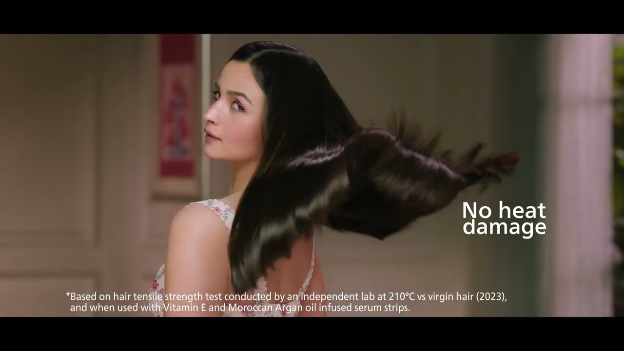 India's first hair straightener for no heat damage* | Philips NourishCare Straightener
