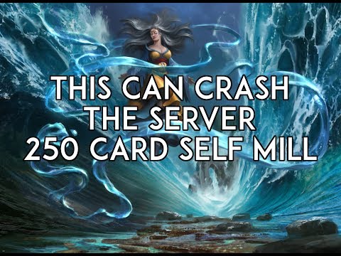 250 Card Self Mill Deck - The Mad Man Actually Did Iit! - MTG Arena - Original Decks