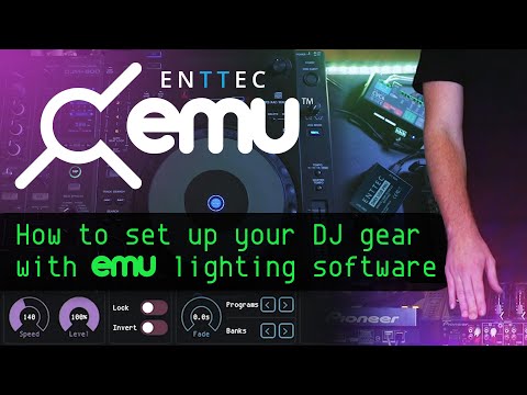 EMU lighting software: How to set up your DJ gear