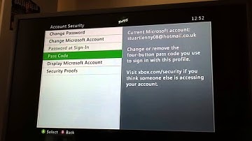 How To Put A Passcode On Your Xbox 360 Account