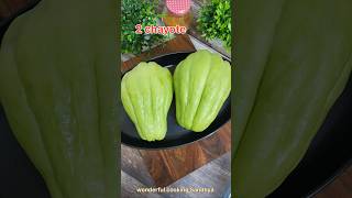 chow chow fry | chayote | Seema Vankaya | Bangalore brinjal  fry in telugu