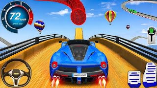 Lamborghini Sian Ramp Car Racing - Stunts Car Racing 3D - Android Gameplay | Level 14 to 21 screenshot 4