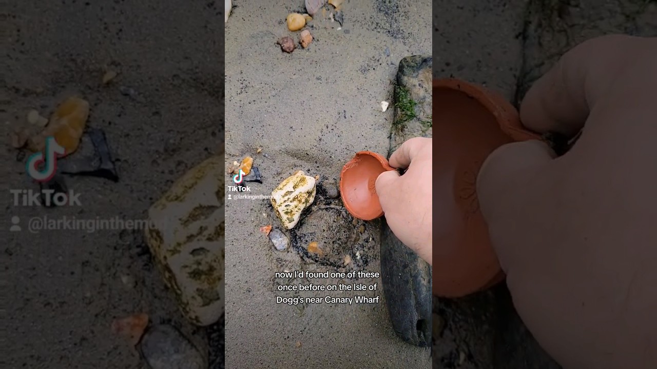 Roman bowls? Mudlarking on the Thames Foreshore