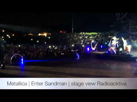 Metallica | Enter Sandman | stage view Radioacktiva