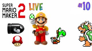 Iron Bros Challenge (w/ Reynn)  [50 levels, 1 life] - Super Mario Maker 2 (#10)