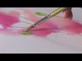 Painting loose watercolour poppies  tutorial with artist joanne boon thomas
