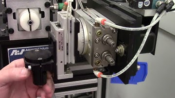 Adjusting the VPM on your Automated Industrial Systems O-Ring installing machine.