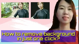 #RemoveBackground How to remove background in just one click in picsart using android phone?