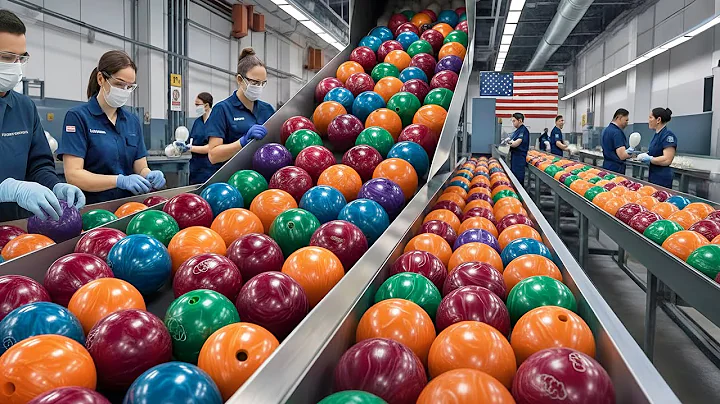 How Millions Of Bowling Balls Are Made Inside Massive Processing Factory
