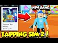 I Played The NEW TAPPING SIMULATOR 2 And Got ALL HEROES!! (Roblox)