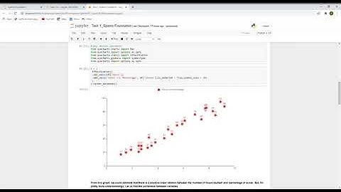 Task 1 : Sparks Foundation (Prediction using Supervised ML)