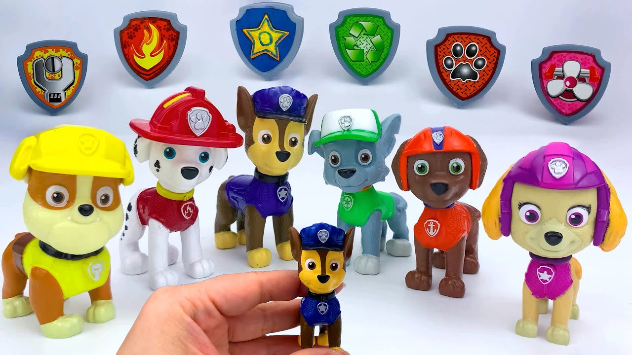 ASMR Unboxing the Latest Paw Patrol Toys | Skye, Rubble, Rocky, Zuma, Chase & Marshall Toys ASMR