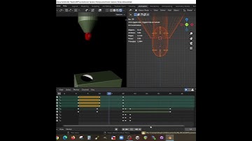 fluid droplet animation in Blender 3d, using rigging #blender #animation
