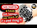 Why FIX it if it's not BROKEN?! - New San Martin 41mm Sub Homage (SN019-G) review