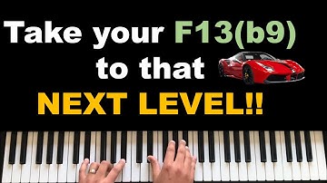 Take your F13b9 passing chord to the NEXT level + Application