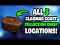 All 5 CLAGMAR COAST Collection Chest Locations in Hogwarts Legacy!