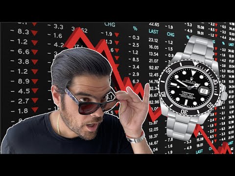 rolex prices falling