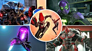 Spider-Man Miles Morales All Bosses & Endings (All Boss Fights) PS5 4K 60FPS